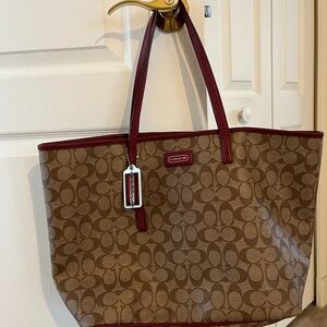Coach bag tote